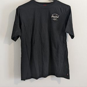 Herschel Supply Company Black Logo T-shirt|Large